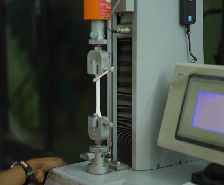 Tensile testing